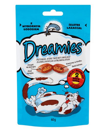 DREAMIES Dreamies au saumon 60 g