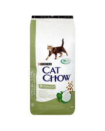 PURINA Cat Chow Special Care Sterilized - Croquettes pour chats stérilisés - 15 kg