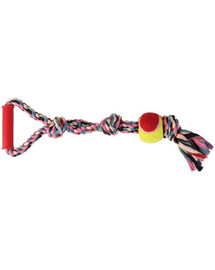 TRIXIE Balle de tennis sur une corde à tirer