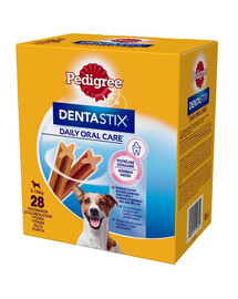 PEDIGREE Dentastix - traitement dentaire pour petites races - 112 pièces - 110g x 16