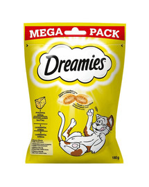 DREAMIES Friandise pour chat au fromage Mega 4 x 180g