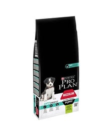PURINA PRO PLAN Medium Puppy Sensitive Digestion OptiDigest Agneau 12 kg