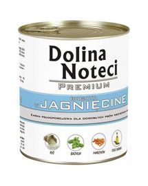DOLINA NOTECI Premium - Riche en agneau pour chiens adultes - 800g