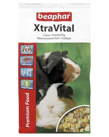 BEAPHAR XtraVital Guinea Pig Aliment pour Cobaye 1 kg