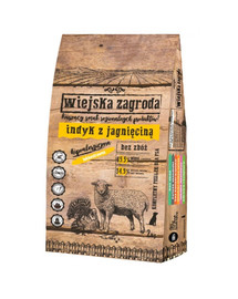WIEJSKA ZAGRODA Dinde avec agneau 20 kg