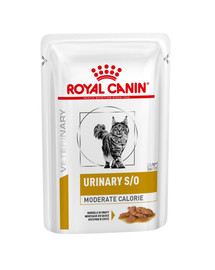 ROYAL CANIN Veterinary Diet Cat Urinary S/O Moderate Calories 12x100 g