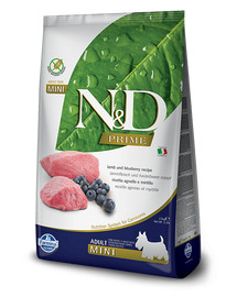 FARMINA N&D Prime Dog Lamb & Blueberry Adult Mini 2.5 kg