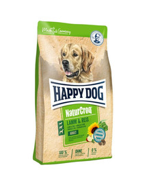 HAPPY DOG NaturCroq agneau et riz 15 kg