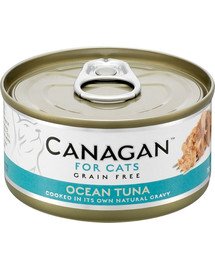 CANAGAN Cat Ocean Tuna 75 g nourriture humide pour chats thon océanique