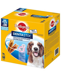 PEDIGREE DentaStix (races moyennes) traitement dentaire pour chiens 56 pcs. 8x180g