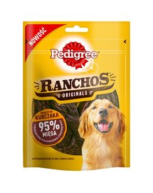PEDIGREE Ranchos 95% Poulet 7x70 g