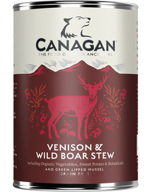 CANAGAN Dog Venisson & Wild pâtées pour chiens venaison 400 g