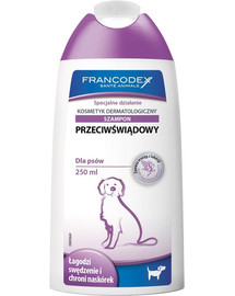 FRANCODEX  Shampooing pour chiens anti-démangeaisons 250 ml