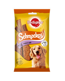 PEDIGREE Schmackos 86 g friandise pour chien au boeuf 12 pcs