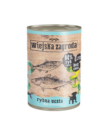 WIEJSKA ZAGRODA Festin de poissons pour les chiots 400 g
