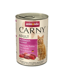 ANIMONDA Karma pour chat Carny Adult cocktail de viande 85 g
