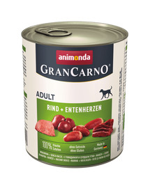 ANIMONDA Grancarno boeuf & coeur de canard 800 g