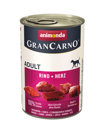 ANIMONDA Grancarno bœuf / cœurs de bœuf 400 g