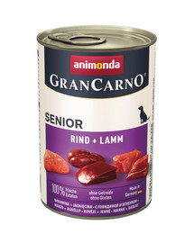 ANIMONDA Grancarno Senior veau / agneau 400g
