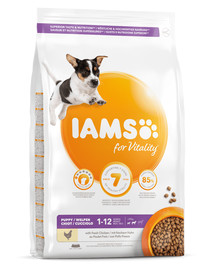 IAMS ProActive Health Puppy & Junior Small & Medium Breed Chicken 12 kg
