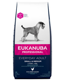 EUKANUBA EveryDay Small & Medium Chicken 1,5 kg