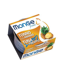 MONGE Fruit Cat Thon à l'ananas 80 g