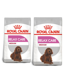 ROYAL CANIN CCN Medium Relax Care Aliment sec pour chiens adultes de taille moyenne exposés au stress 20 kg (2x10 kg)