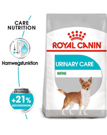 ROYAL CANIN CCN Mini Urinary Care Aliment sec pour chiens adultes de petites races, protection des voies urinaires inférieures 16 kg (2x8 kg)