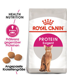 ROYAL CANIN Protein Exigent 42 Aliment sec pour chats adultes difficiles, basé sur la teneur en protéines 20 kg (2x10 kg)