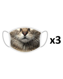 FERA 3x Masque de protection Cat