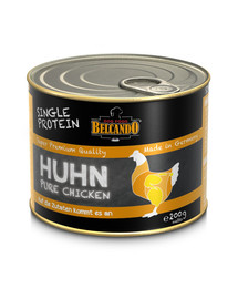 BELCANDO Single Protein Poulet 200 g de nourriture humide pour chiens