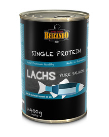 BELCANDO Single Protein 400 g Pâtée Monoprotéine Saumon