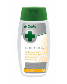 DR SEIDEL Shampooing au goudron et à la biosoufre 220 ml anti-séborrhéique