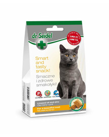 DR SEIDEL Friandises pour un pelage soyeux pour chats 50 g