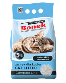 BENEK Super Compact naturel 5 l x 2 (10 l)