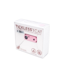 TICKLESS Répulsif ultrasonique contre les tiques et les puces pour les chats Baby Pink