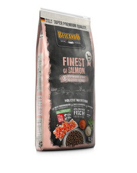 BELCANDO Finest Grain Free Salmon XS-M - Croquettes au saumon pour chiens adultes de petites et moyennes tailles 12.5 kg