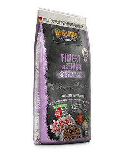 BELCANDO Finest Grain Free Senior XS-M - Croquettes de volaille pour chiens âgés de petites et moyennes races 12.5 kg