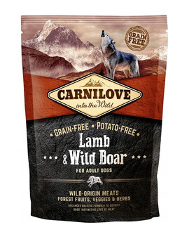 CARNILOVE Chien Adulte Agneau & Sanglier 1,5 kg