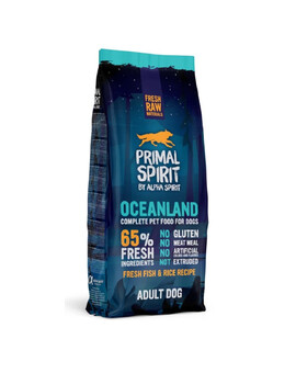 PRIMAL SPIRIT Oceanland nourriture semi-souple au poisson pour chien 12 kg