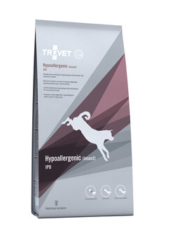TROVET Hypoallergenic Insect IPD Dog - insectes pour chiens pour réduire les intolérances à des ingrédients - 3 kg