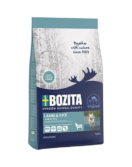 BOZITA Lamb & Rice Wheat Free 3,5 kg