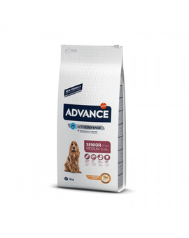 ADVANCE Medium Senior 12kg Croquettes pour chiens seniors de races moyennes