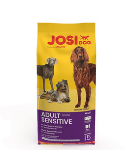 JOSERA JosiDog Adult Sensitive - Formule très digeste pour chien sensible - 15 kg