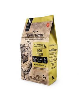 WIEJSKA ZAGRODA Dinde et oie pour chiens - 9 kg