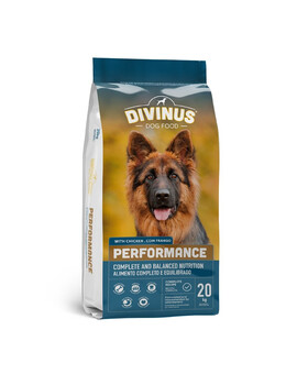 DIVINUS Performance - nourriture sèche pour bergers allemands et chiens actifs - 20 kg