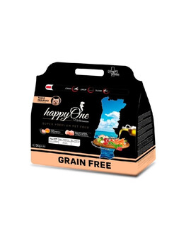 HappyOne Grain-Free Mediterraneum Small breed 3 kg nourriture sans cereal pour chiens de petite race