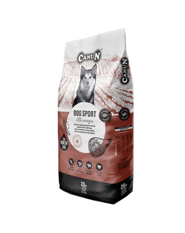 CANUN Dog Sport 20 kg aliments secs à base de viande de bœuf pour chiens énergiques et sportifs