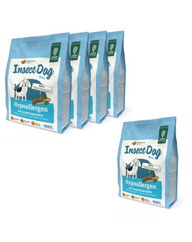GREEN PETFOOD InsectDog Hypoallergen 5x900g