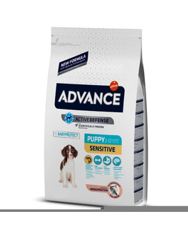 ADVANCE Puppy Sensitive 12kg aliments secs pour les chiots présentant des sensibilités alimentaires